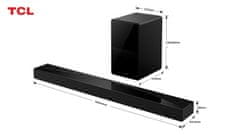 TCL Q75HE soundbar