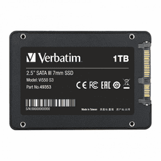 Verbatim SSD notranji disk 2,5" SATA III Vi550 S3, SSD 1TB 49353