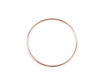 Kovinski prstan Ø12,6 cm - rožnato zlato