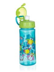 Banquet Steklenica za pitje 500ml s slamico SOVA plastika, ZE