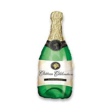 Amscan Balon iz folije za zabavo 3D - Steklenica penečega vina