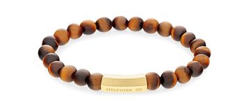 Tommy Hilfiger Brezčasna zapestnica s tigrovim očesom 2790582