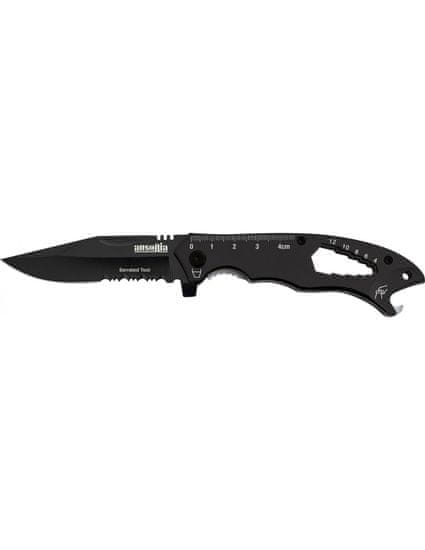 Ausonia 26380 Večnamenski žepni zložljiv nož 19.5 cm z orodjem