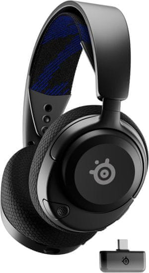 SteelSeries Arctis Nova 4P brezžične slušalke z mikrofonom (61641)
