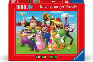 Ravensburger Sestavljanka Super Mario iz 1000 kosov