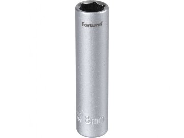 Fortum Vtičnica podaljšana 1/4", 8mm, L 50mm