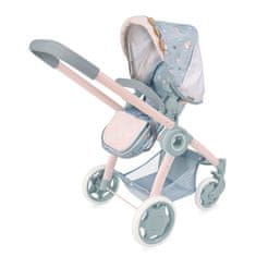 DeCuevas 80580 Zložljiv voziček za lutke 3 v 1 z nahrbtnikom COCO 2024 - 70 cm