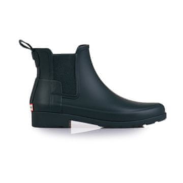 Hunter Dežni škornji čevlji za v vodo črna 37 EU Refined Chelsea