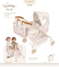 DeCuevas 86078 Voziček za punčke z vrečko Verona 2024 - 56 cm