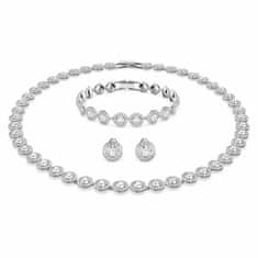 Swarovski Luksuzni komplet nakita z angelskimi kristali 5367853 (uhani, zapestnica, ogrlica)