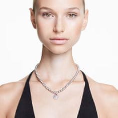 Swarovski Elegantna kristalna biserna ogrlica Idyllia 5680297