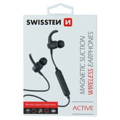SWISSTEN bluetooth Active - črn
