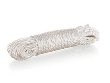 BRILANZ Vrvica 20 m, plastična, BELA