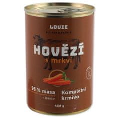 Louie Konzervirano goveje meso s korenčkom 400g