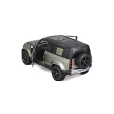 BBurago - Avtomobili HOBBY, 2022 Land Rover Defender 110, zelena kovinska, 1:24