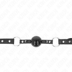 KINK GAG Kink With Tip Rivet And Snap Lock Black (4 cm)