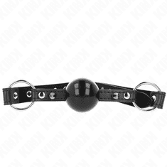 KINK GAG Kink With Tip Rivet And Snap Lock Black (4 cm)