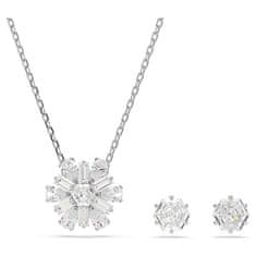 Swarovski Očarljiv komplet nakita s cirkoni Idyllia 5691486 (verižica, uhani)