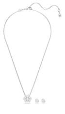 Swarovski Očarljiv komplet nakita s cirkoni Idyllia 5691486 (verižica, uhani)