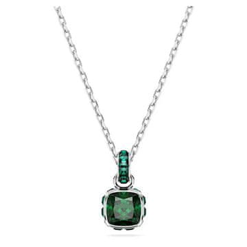 Swarovski Ogrlica za ženske rojene maja Birthstone 5651793