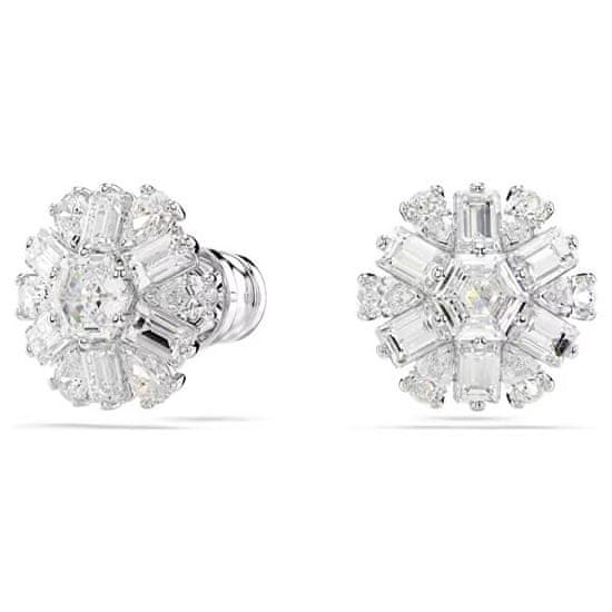 Swarovski Uhani s cirkoni Snowflakes Idyllia 5691483
