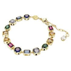 Swarovski Pozlačena zapestnica z barvnimi cirkoni Imber 5662925