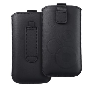 OEM Univerzalni etui / ovitek Deko – za Samsung Galaxy S6/S7/A5 2016/A5 2017/J5 2017/Huawei P8 2017/P10 Lite, črn