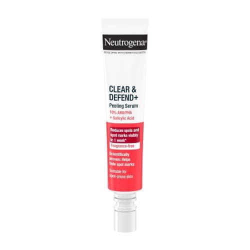 Neutrogena Clear & Defend+ Peeling Serum serum za problematično kožo unisex