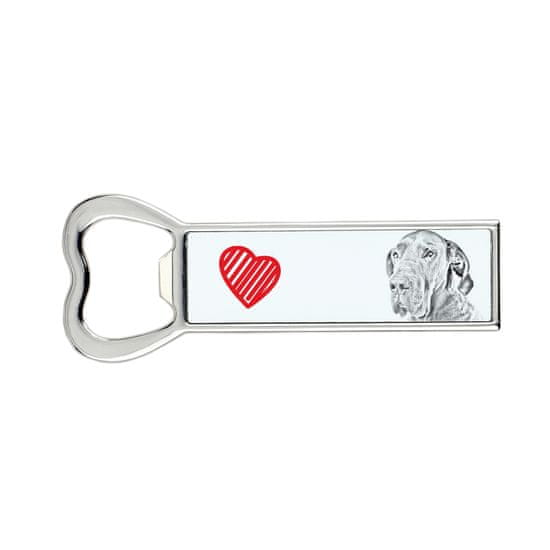 Artdog Nemška doga I - odpirač za steklenice s psom, personaliziran odpirač za hladilnik, unikatno darilo za moškega Art-Dog