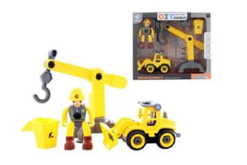 Komplet vijačnih konstrukcij s figuro