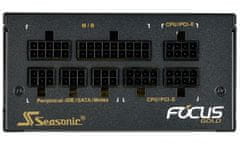 Seasonic napajalnik FOCUS SGX 650W / SSR-650SGX / SFX-L / akt. PFC / 120 mm / modularni / 80+ Gold