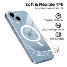 Tech-protect FlexAir MagSafe ovitek za iPhone 13 / 14, prozoren