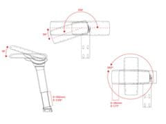 Arozzi Infinity Armrest/ ergonomski nadomestni nasloni za roke za igralne in pisarniške stole
