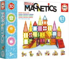 EDUCA Magnetni gradbeni set Magnetika 61 hvala
