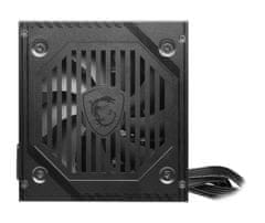 MSI napajalnik MAG A650BNL/ 650W/ ATX/ akt. PFC/ 5 let skupne garancije/ 120mm ventilator/ 80PLUS Bronze