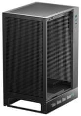 DEEPCOOL CH170 Digital / vertikalni miniITX / 2xUSB 3.0 / USB-C / črna