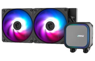 MSI vodni hladilnik CPU MAG CORELIQUID A13 240/ 2x 120mm ARGB ventilator