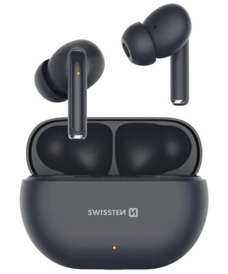 SWISSTEN Slušalke bluetooth tws za melodijo črne