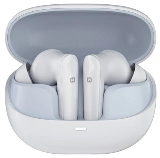 SWISSTEN Slušalke bluetooth anc focus bele barve