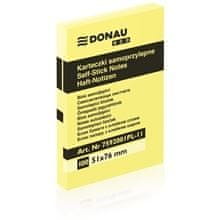 Donau Blazinica, 76 x 51 mm, ECO rumena