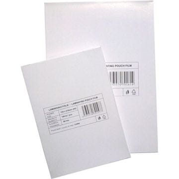 Laminirna folija Standard, A4, 80 mikrometrov, sijaj, 100 kosov