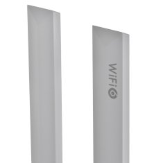 slomart Brezžični usmerjevalnik ZTE MC889+T3000, 5G LTE z zunanjim enoto, Wi-Fi 6, 4 antene, Gigabit Ethernet, hitrosti do 160 MHz, vodoodporen IP65, idealen za notranjo in zunanjo uporabo.