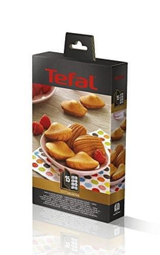 Tefal TEFAL nylon plošče za piškote XA801512 v črni barvi - idealne za pripravo okusnih Madeleine piškotov