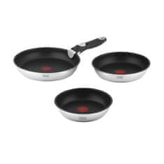 Teesa Set ponv s snemljivim ročajem 22 cm, 24 cm in 28 cm TEESA - enostavno in praktično kuhanje z eno roko