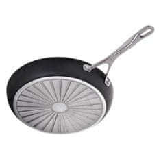 Ballarini Vsestranska ponev Ballarini ALBA ALBG0L0.24U, črna, 24 cm, titan, negorljiva, primerna za vse vrste kuhalnikov, pomivalna v stroju.
