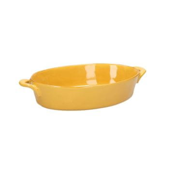 slomart Kovane Casserole Posoda Concerto Ocra - 37×22 cm, idealna za peko in serviranje dostava v 72 urah