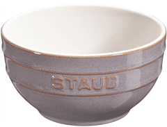 slomart Keramična krožnik STAUB, 14 cm, set 4 kosov, siva, emajlirana, maksimalna temperatura 300 °C, okrogla oblika.