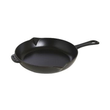 slomart ZWILLING Staub večnamenska okrogla ponev, sive barve, iz litoželeza, primerna za vse vrste plošč, 26 cm, odporna na temperaturo do 260 °C