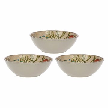 slomart Morske življenje: Melaminska okrogla skleda za solato - 28 cm