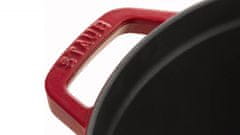 slomart Cocotte Staub iz litega železa, trsa rdeča, premera 18 cm, 2.7 kg, čas dostave 72 ur